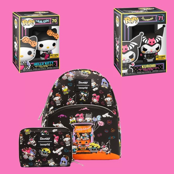 Loungefly Hello Kitty and Friends Halloween Costumes Backpack, Wallet and Funkos main image 6